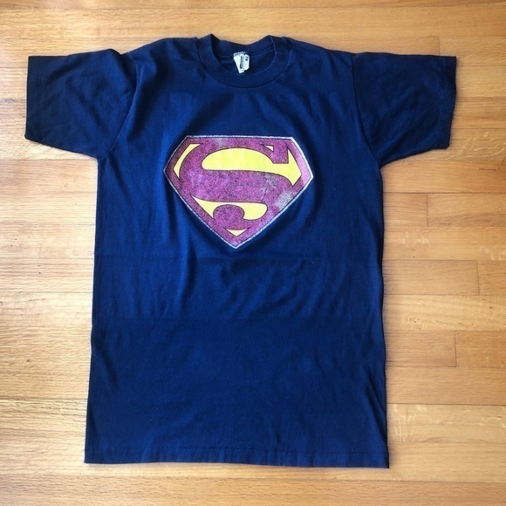 VTG T-shirt. SUPERMAN . 1980s 70s